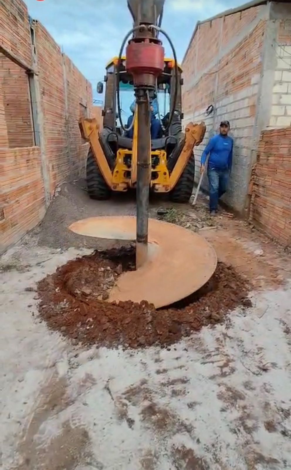 Trado Implemento Perfuratriz Hidráulica LHR 140