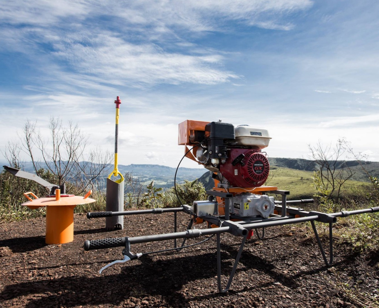 Trado, Concha, Broca, Hélice