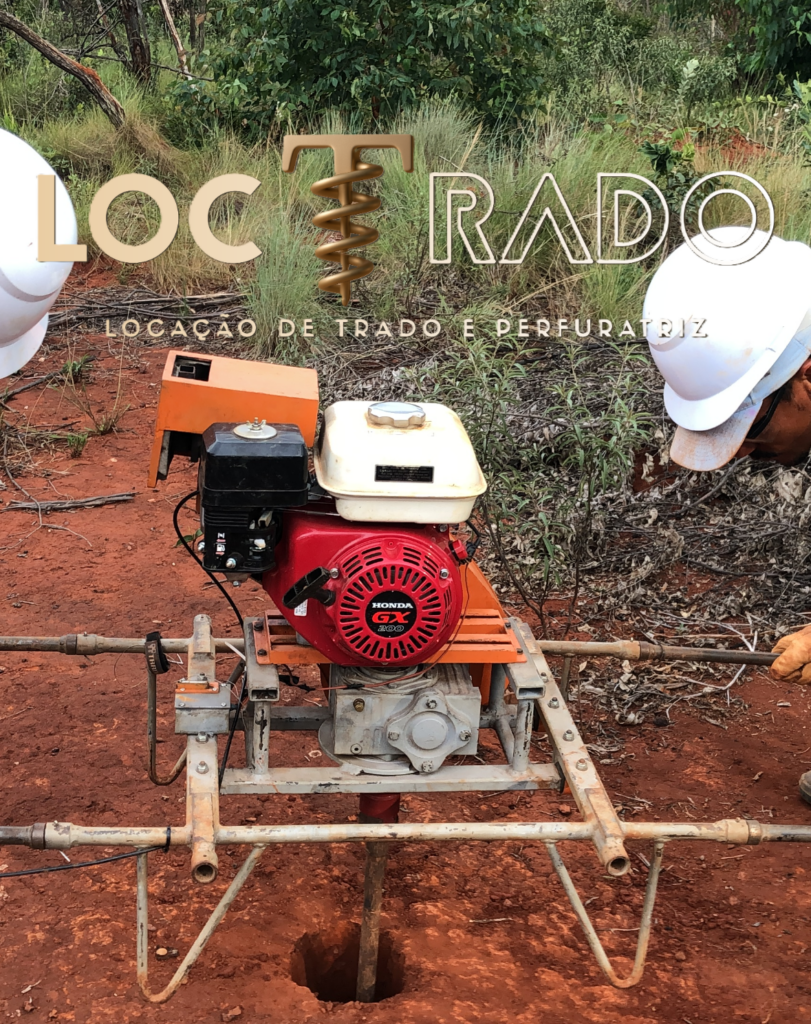 Trado LTR2 na pesquisa mineral